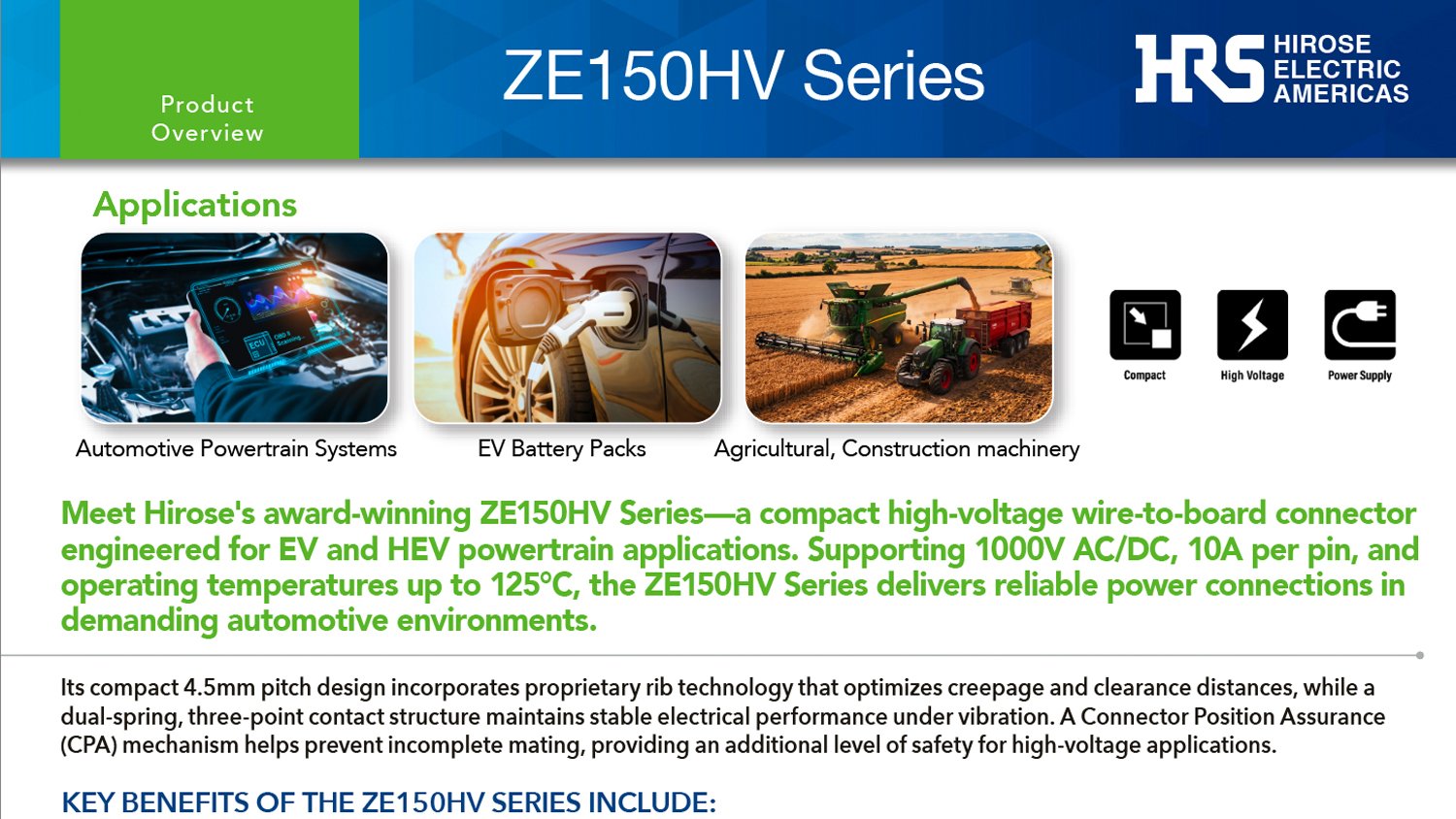 Hirose Americas NPI ZE150HV Image 62026