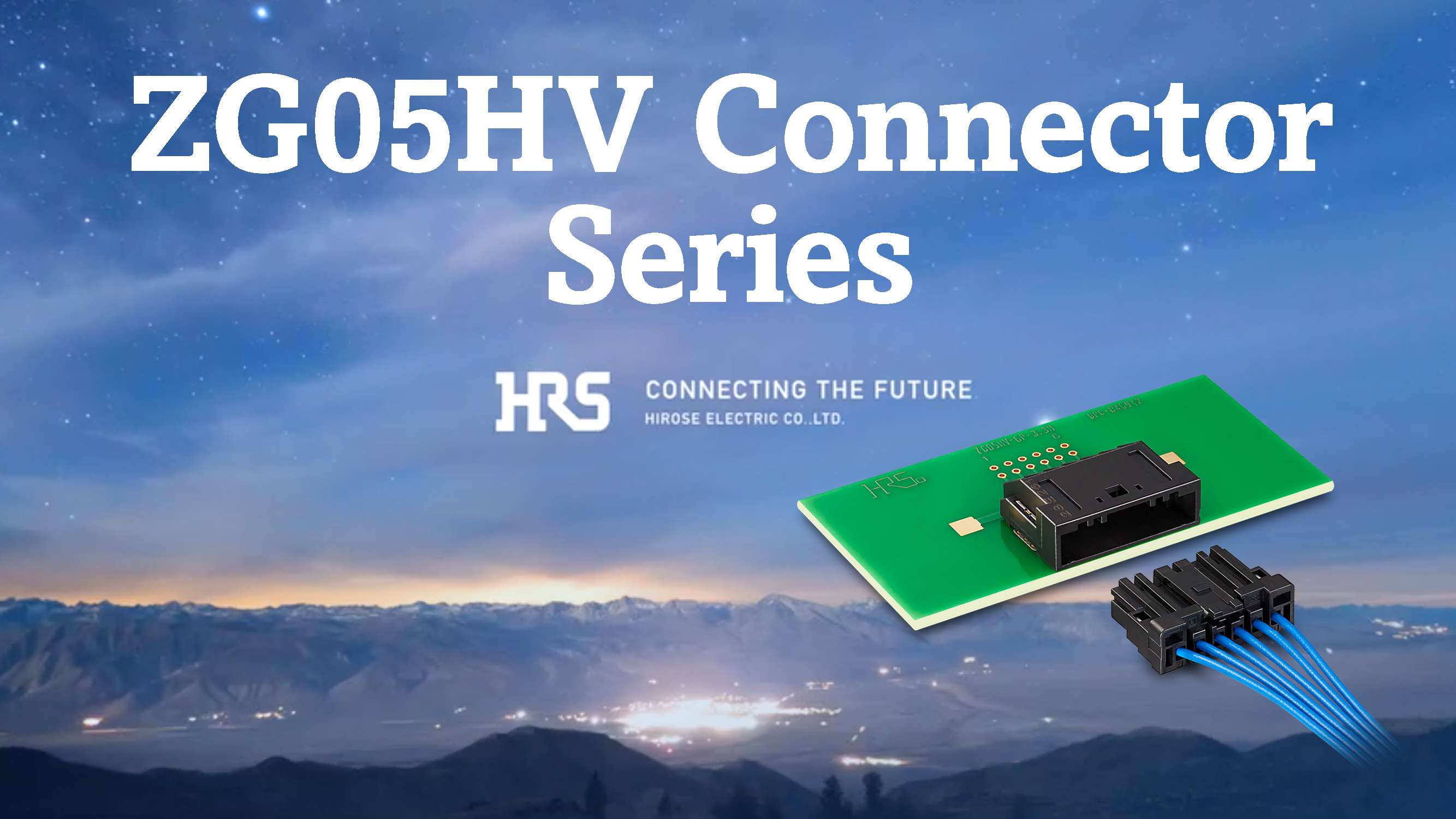 Hirose Americas New Product Introduction (NPI) ZH05HV Series Connector Video Arrow Image 072024