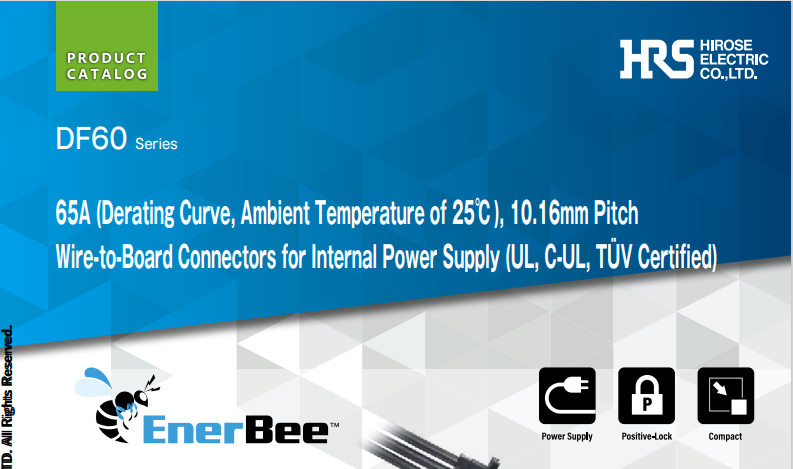 Hirose Electric DF60 Series Product Catalog Image JPEG