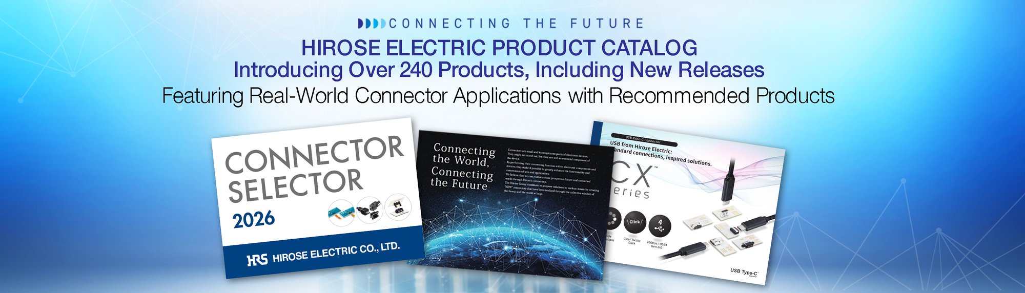 Hirose Sliding Webpages Connector Selector 2026