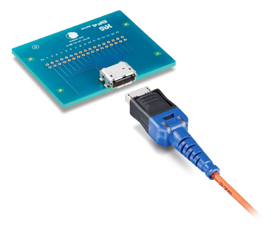 Image of BF4-IR2 Series by Hirose Electric Americas- ultra-small, bidirectional AOC with LED confirmation