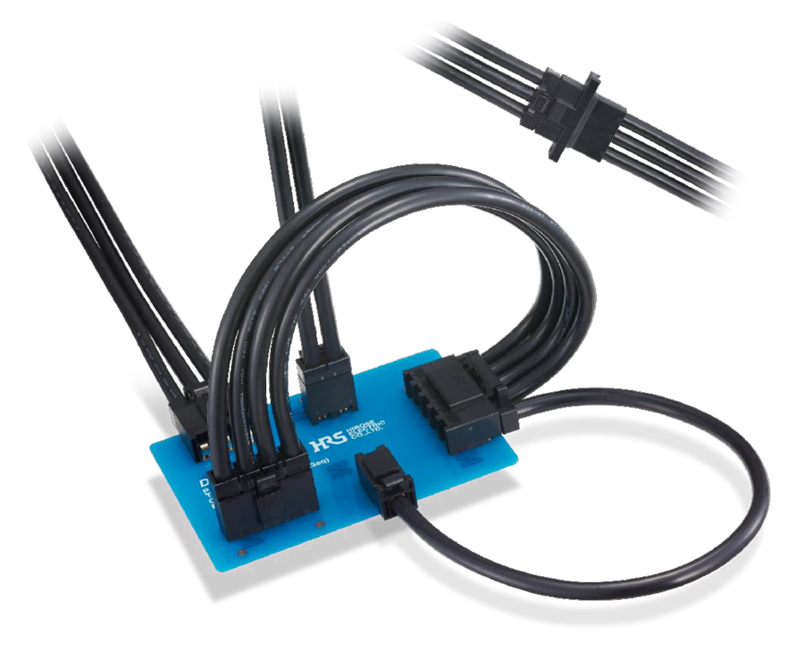 Image of DF60 Series Connector by Hirose Electric Americas- 65A, 10.16mm pitch for reliable power supply connections