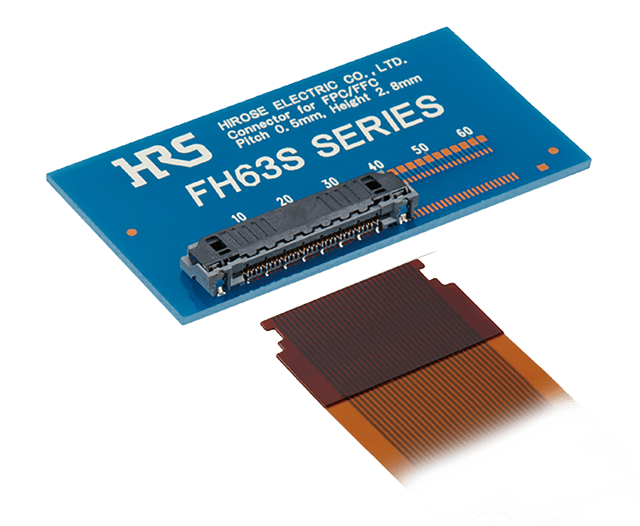 FH63S Series FPC/FFC Connector - One-Action Lock at 125℃