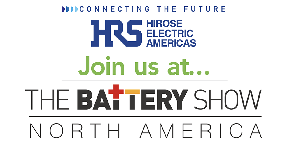 Hirose Automotive Battery Show 2023 Logo