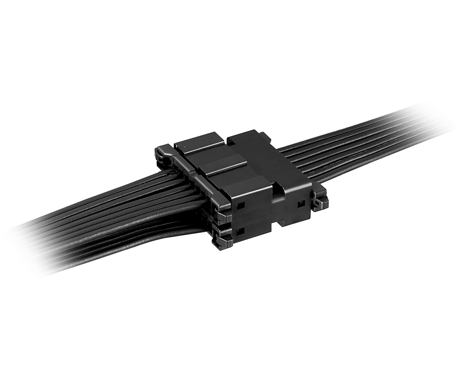 Image of DF51B Branch Series Connector by Hirose Electric, showcasing its 2mm pitch, positive lock design, and versatile connection options