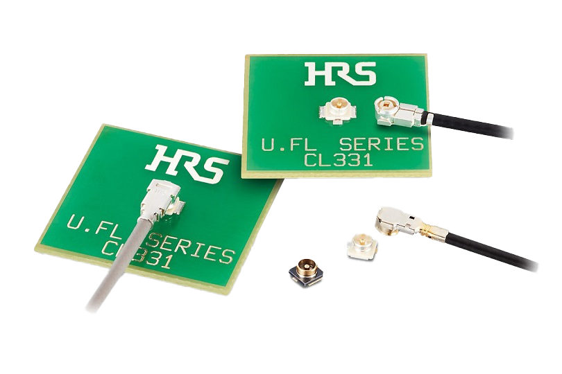 U.FL Series - Image of Hirose's ultra-small coaxial connectors, perfect for high-frequency applications.
